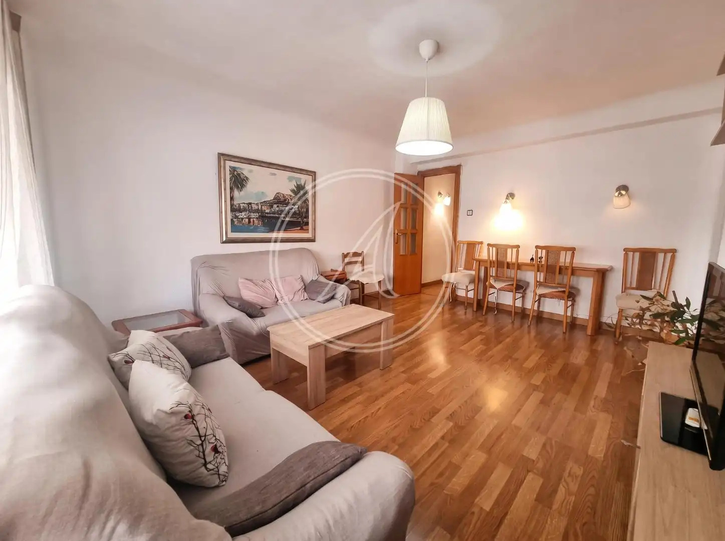 Wohnzimmer von Wohnung zum Verkauf in Alicante / Alacant mit Möbliert