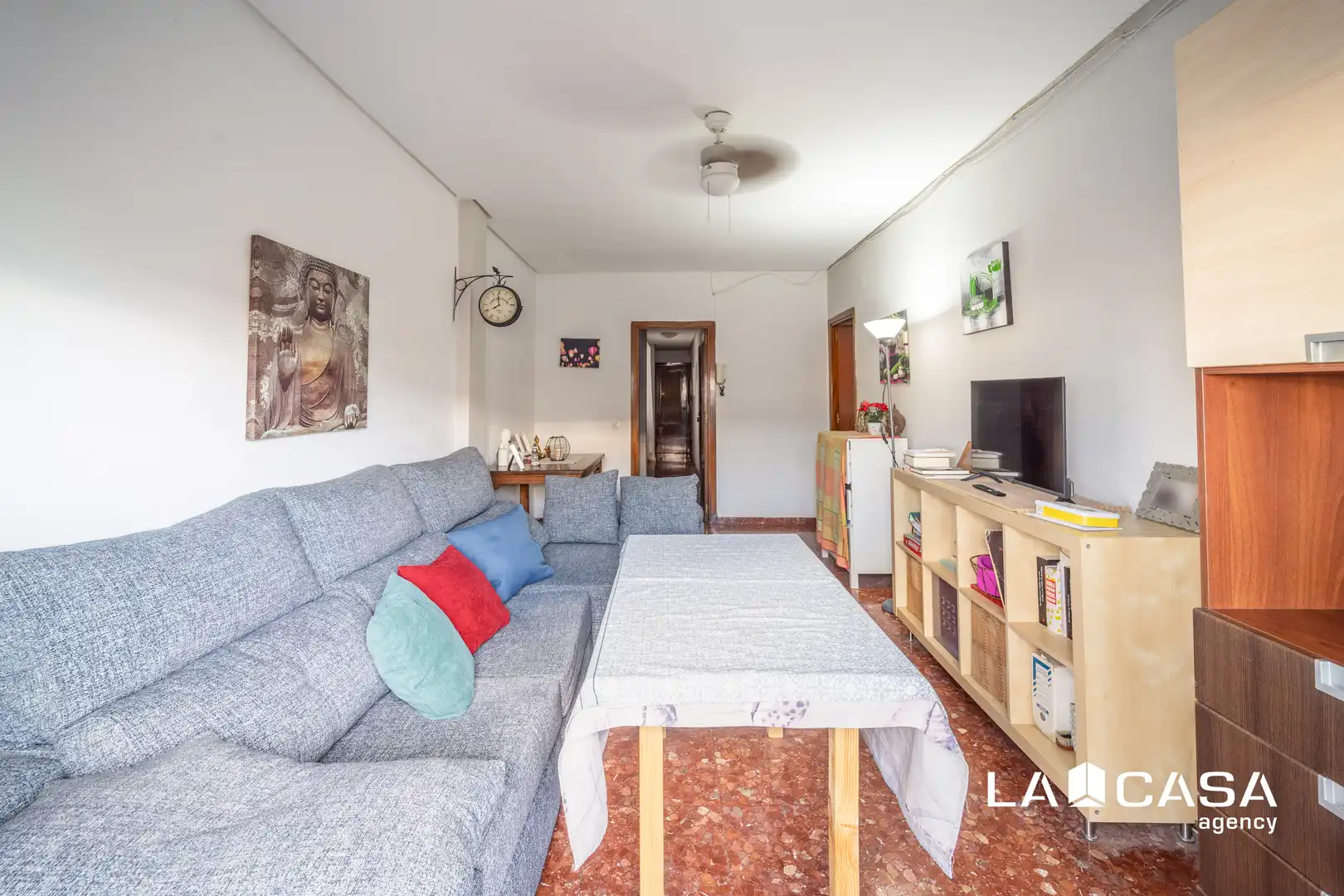 Sala d'estar de Pis en venda en Dos Hermanas amb Aire condicionat i Terrassa