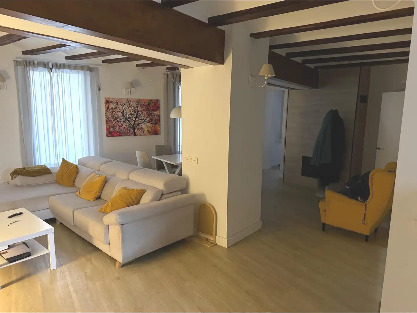 Sala d'estar de Casa o xalet en venda en Alboraya amb Parquet i Traster