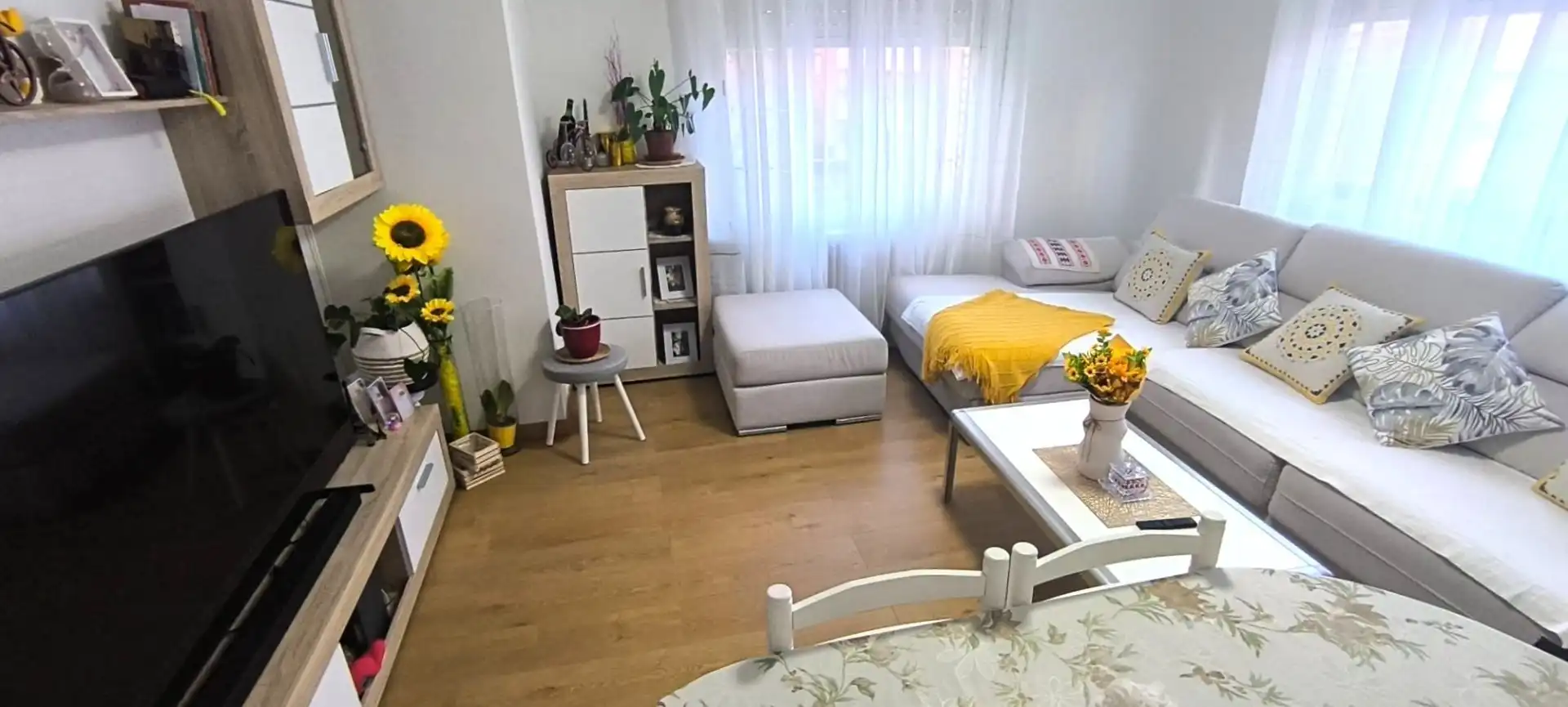 Living room of Flat for sale in  Logroño  with Heating and Terrace