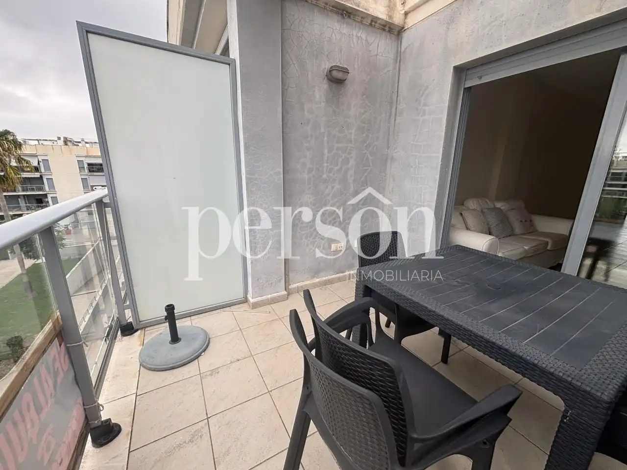 Terrasse von Maisonette zur Miete in Almenara mit Klimaanlage, Terrasse und Abstellraum