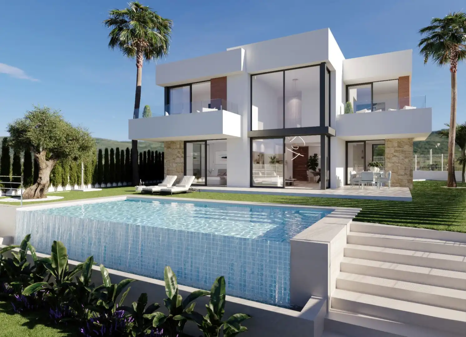 Chalet con piscina en venta en Golf Bahía