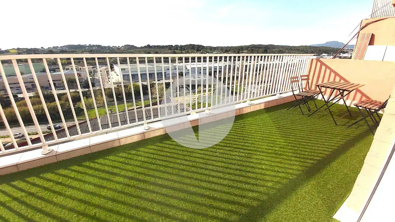 Terrasse von Dachboden zum Verkauf in Rubí mit Terrasse