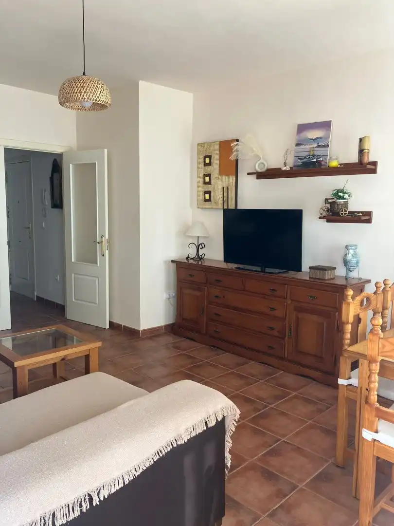 Wohnzimmer von Wohnung zum Verkauf in Chipiona mit Balkon