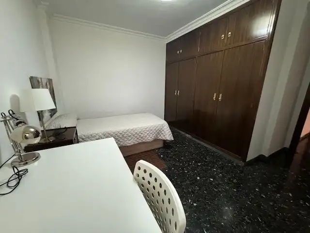 Bedroom of Flat for share in Alcoy / Alcoi  with Heating, Terrace and Furnished