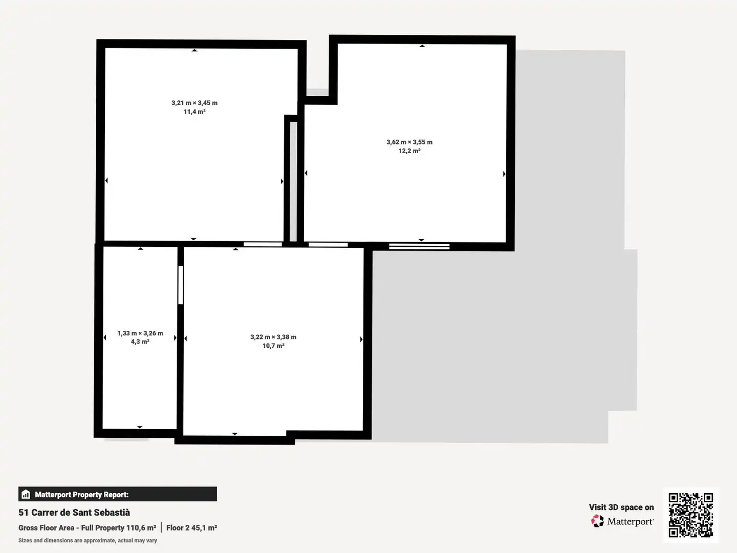 Piso en venta en Sabadell