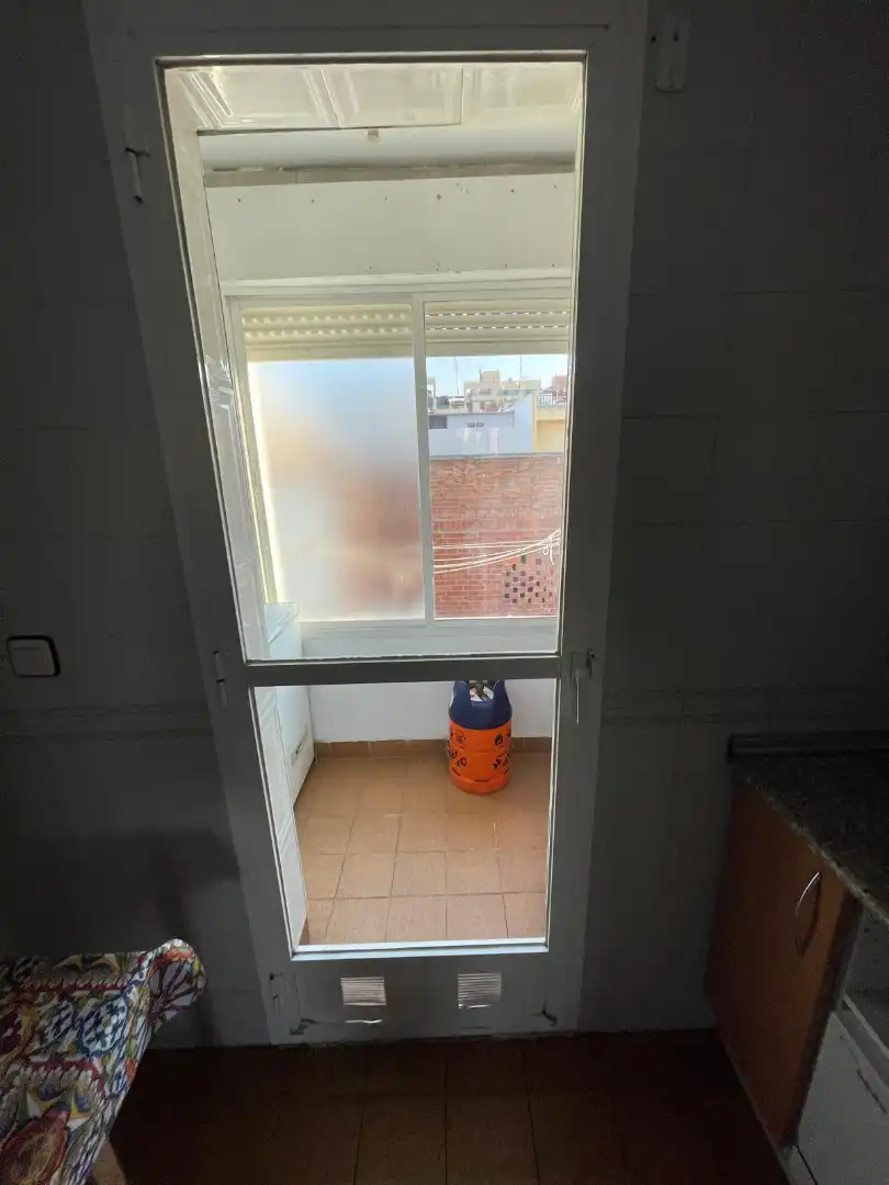 Balcony of Flat for rent in Badajoz  with Air Conditioner, Heating and Terrace