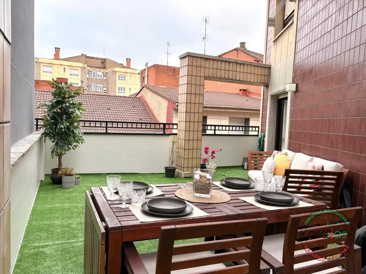 Terrassa de Àtic en venda en Gijón  amb Calefacció, Parquet i Terrassa
