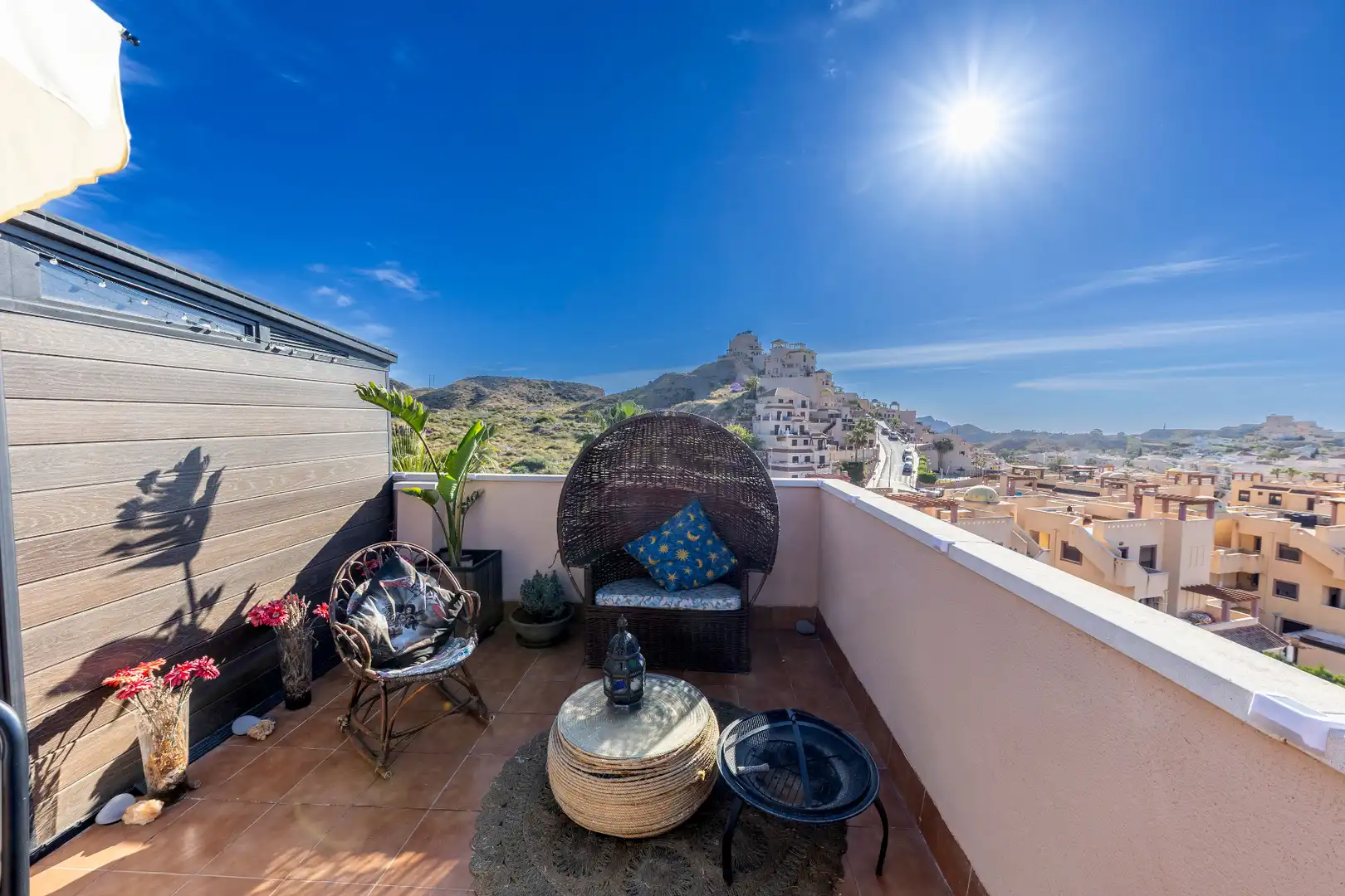 Terrasse von Wohnungen zur Miete in Águilas mit Klimaanlage, Heizung und Terrasse