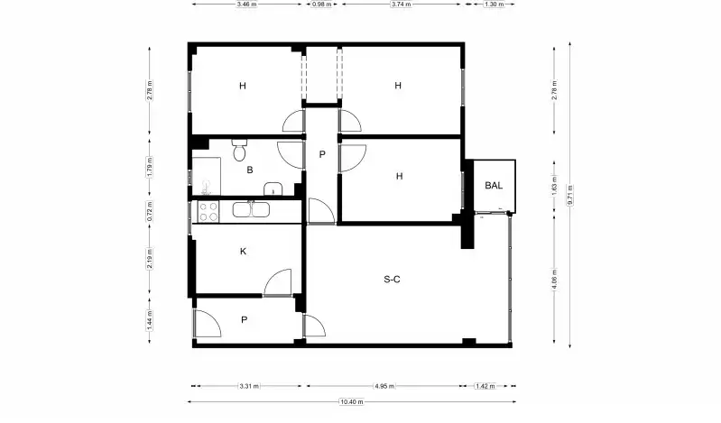 Flat for sale in Móstoles