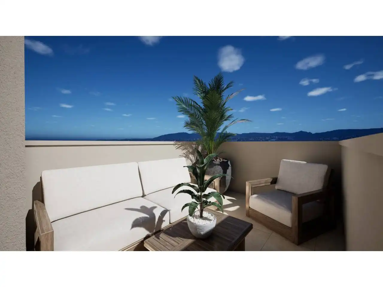Terrasse von Maisonette zum Verkauf in Terrassa mit Klimaanlage, Heizung und Parkett