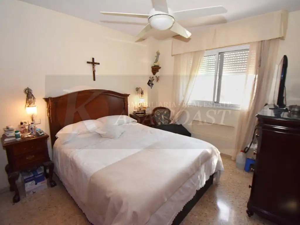 Bedroom of Flat for sale in Fuengirola  with Air Conditioner, Private garden and Terrace