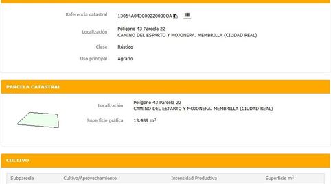 Venta de parcela de secano