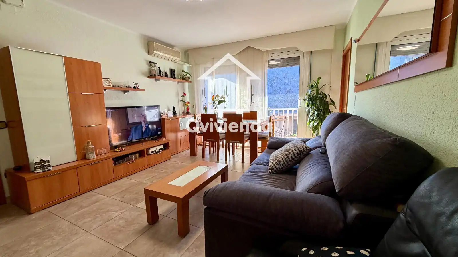 Living room of Flat for sale in Terrassa  with Air Conditioner, Heating and Terrace