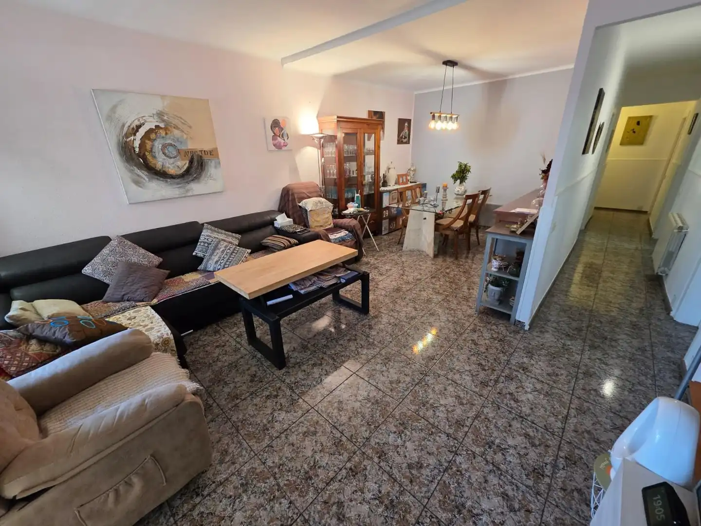 Sala de estar de Planta baja en venta en Igualada con Calefacción, Terraza y Trastero