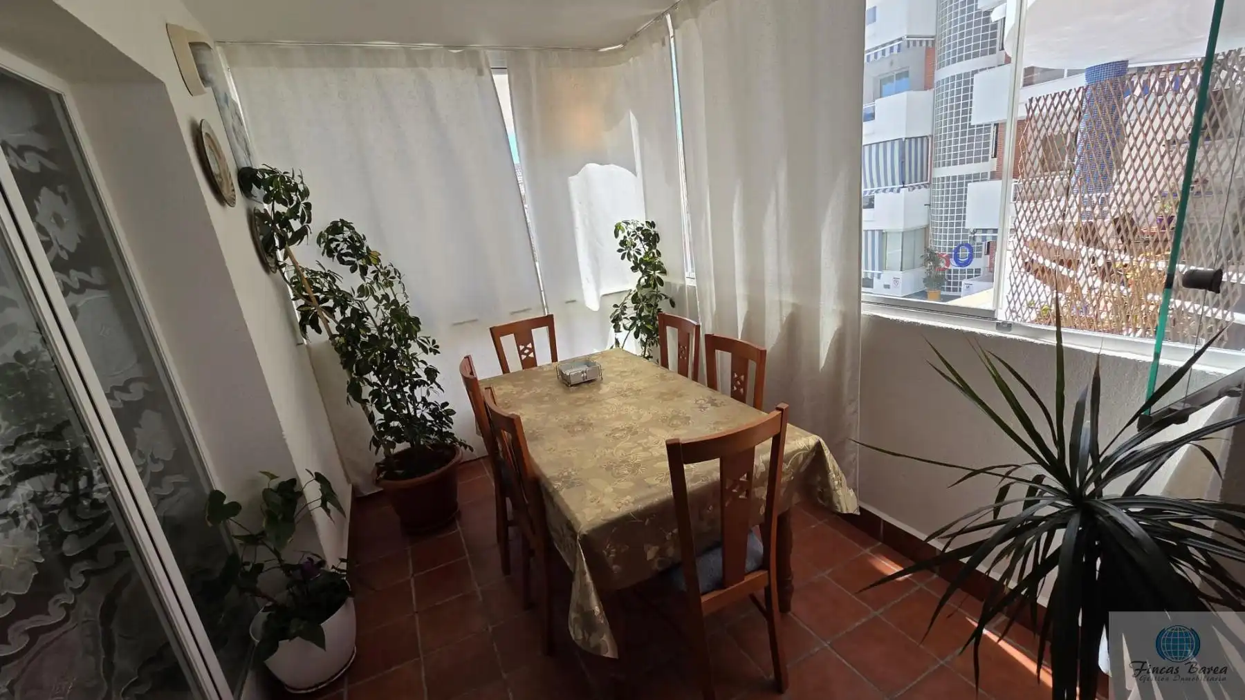 Dining room of Flat for sale in Fuengirola  with Air Conditioner, Terrace and Community pool
