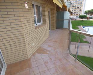 Terrassa de Apartament en venda en Malgrat de Mar amb Aire condicionat, Calefacció i Jardí privat