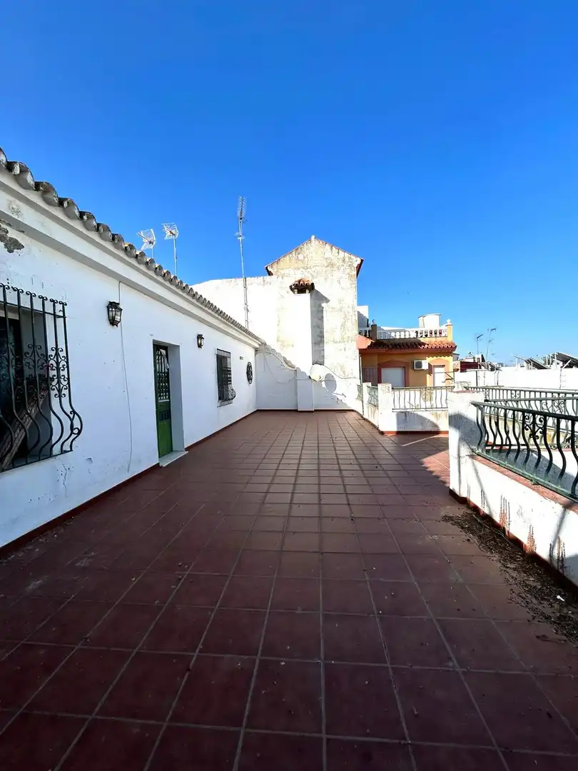 Terraza de Casa o chalet en venta en Alcolea del Río con Aire acondicionado, Terraza y Amueblado