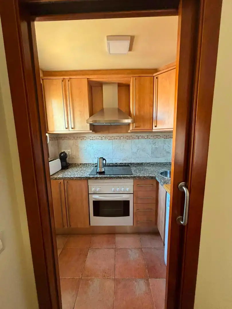 Kitchen of Flat for sale in Ayamonte  with Private garden, Terrace and Furnished