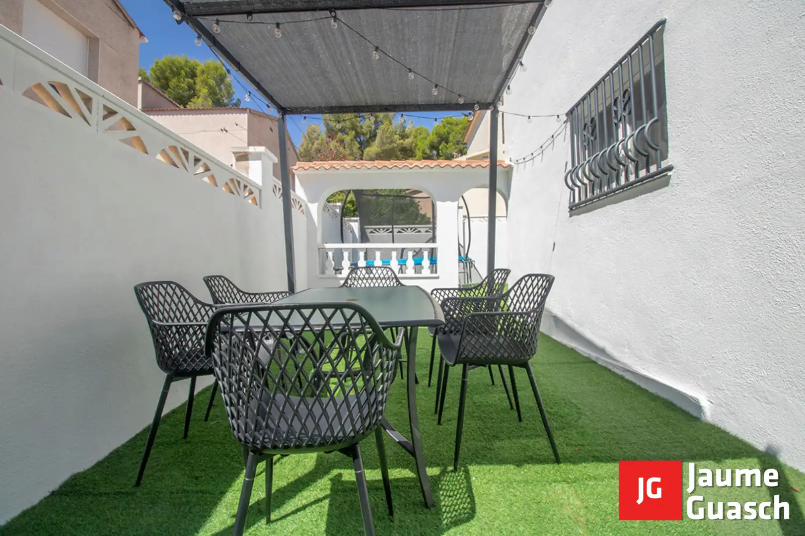 Terrace of Detached homes for sale in La Pobla de Montornès    with Heating, Private garden and Parquet flooring