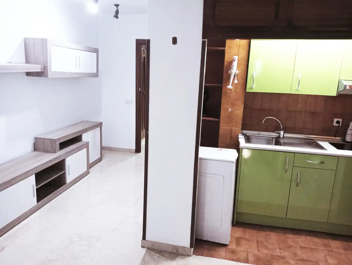 Cocina de Apartamento en venta en Granada con Aire acondicionado, Calefacción y Amueblado