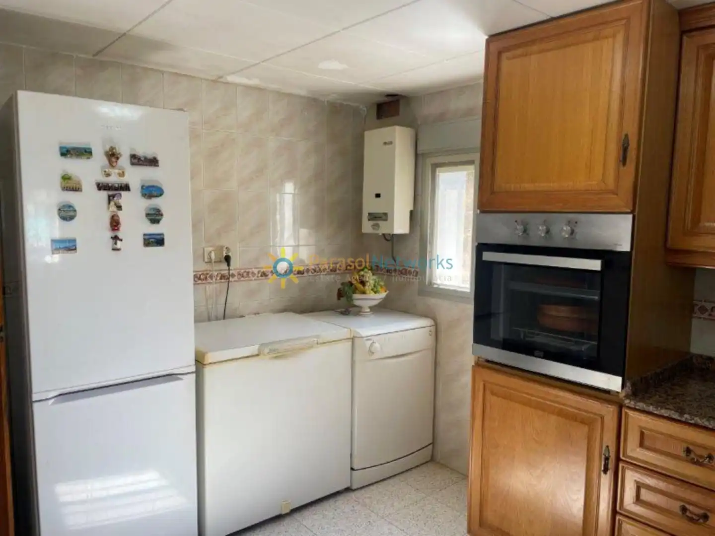 Cocina de Casa o chalet en venta en Ontinyent con Jardín privado, Terraza y Trastero
