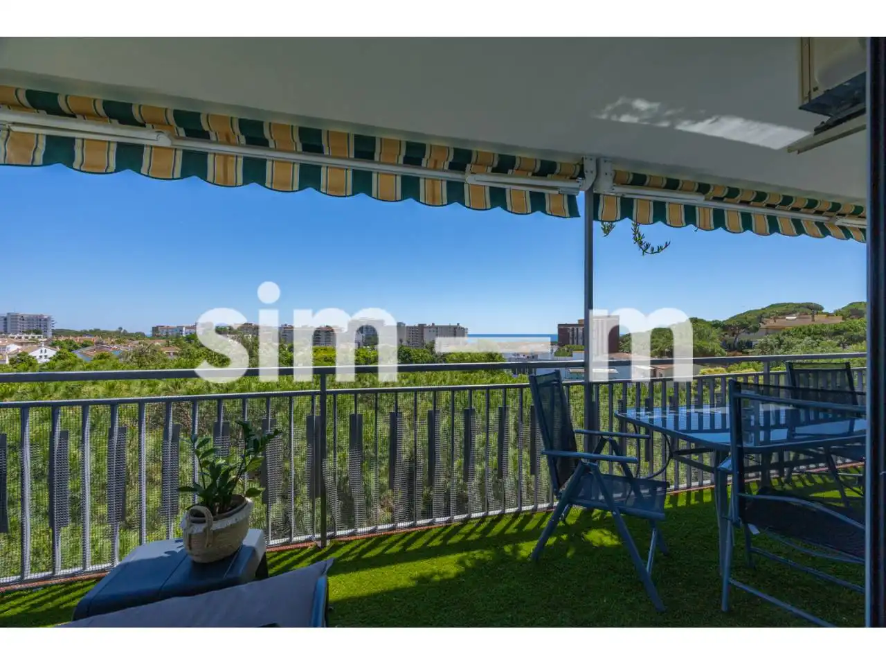 Terrassa de Apartament en venda en Castell d'Aro, Platja d'Aro i s'Agaró amb Aire condicionat, Calefacció i Parquet