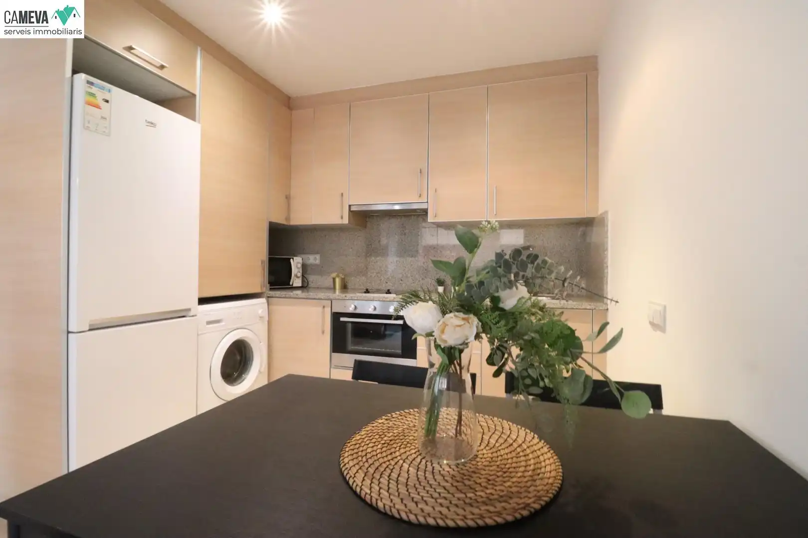 Kitchen of Ground floor for sale in Terrassa  with Air Conditioner, Heating and Furnished