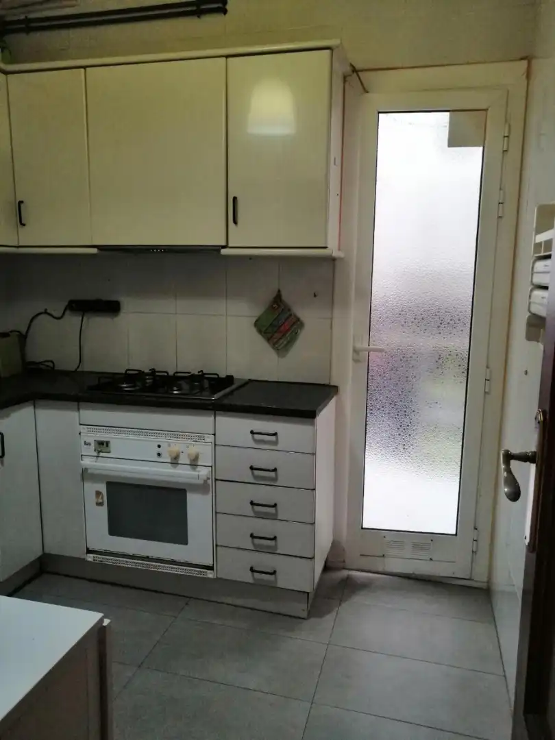 Cocina de Piso en venta en Barcelona con Calefacción, Parquet y Terraza