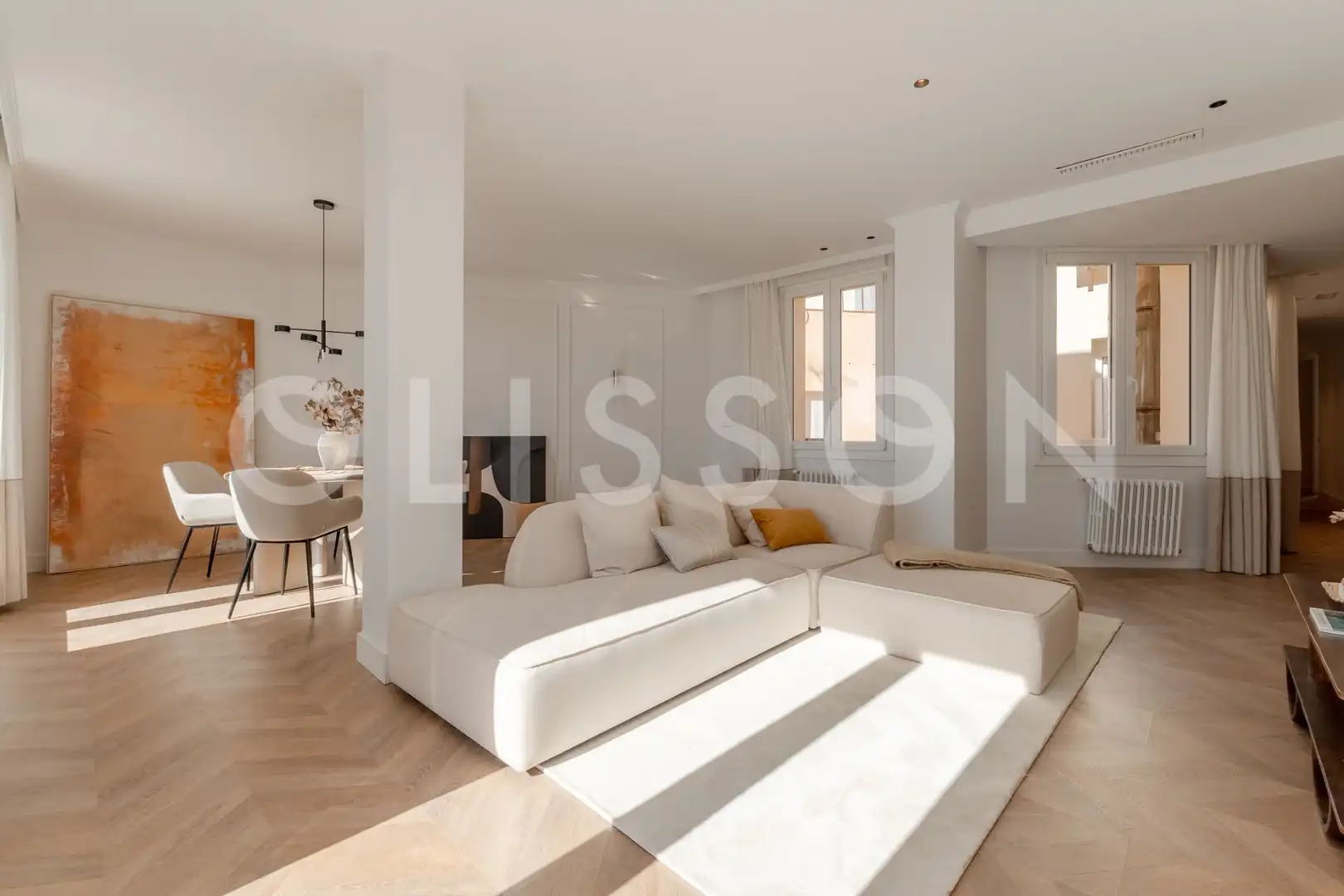 Sala d'estar de Àtic en venda en Madrid amb Aire condicionat, Terrassa i Traster
