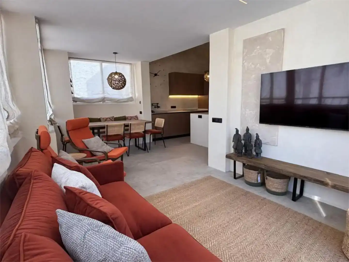 Sala de estar de Ático en venta en Alicante / Alacant con Aire acondicionado y Balcón