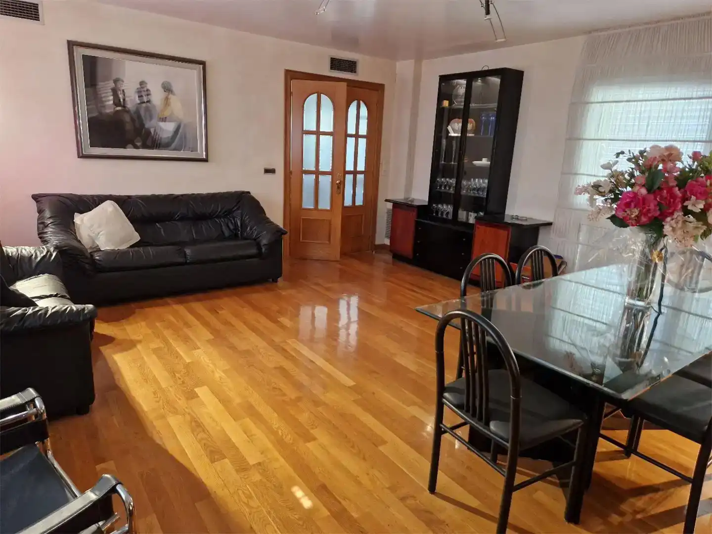 Sala de estar de Casa o chalet en venta en Tàrrega con Aire acondicionado y Piscina