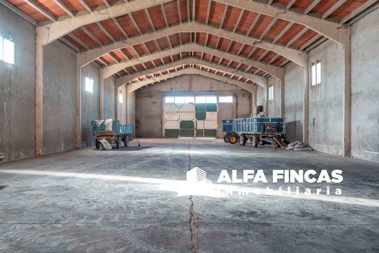 Exterior view of Industrial buildings for rent in La Alberca de Záncara 