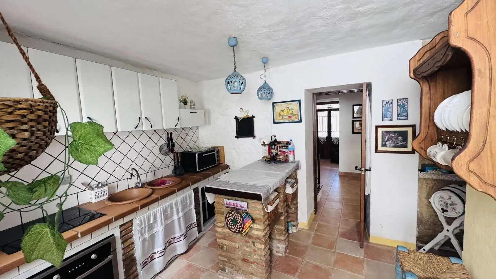 Kitchen of Apartments for share in Arriate  with Air Conditioner, Terrace and Furnished