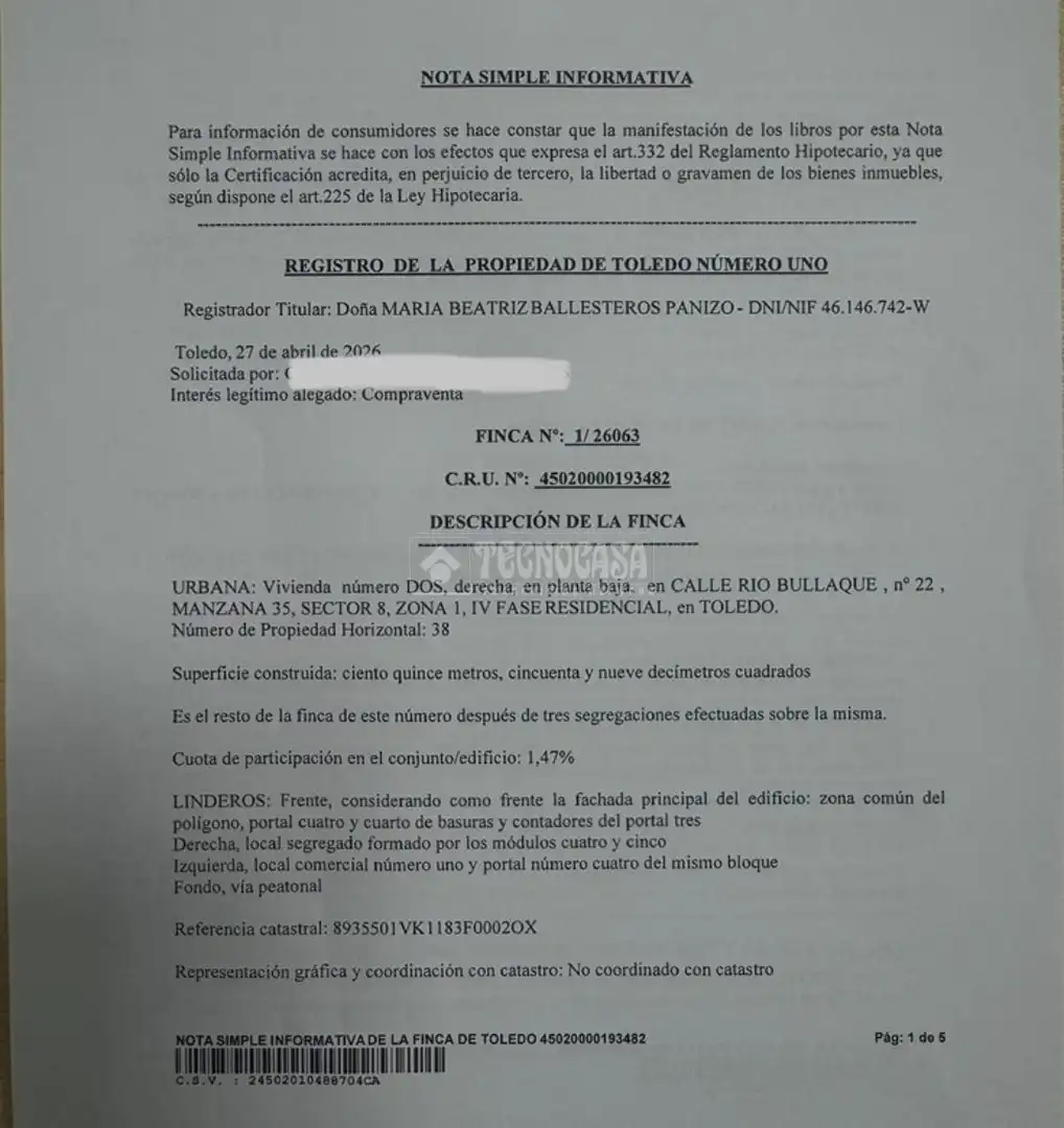 Appartement à vendre à Santa María de Benquerencia, imagen 38