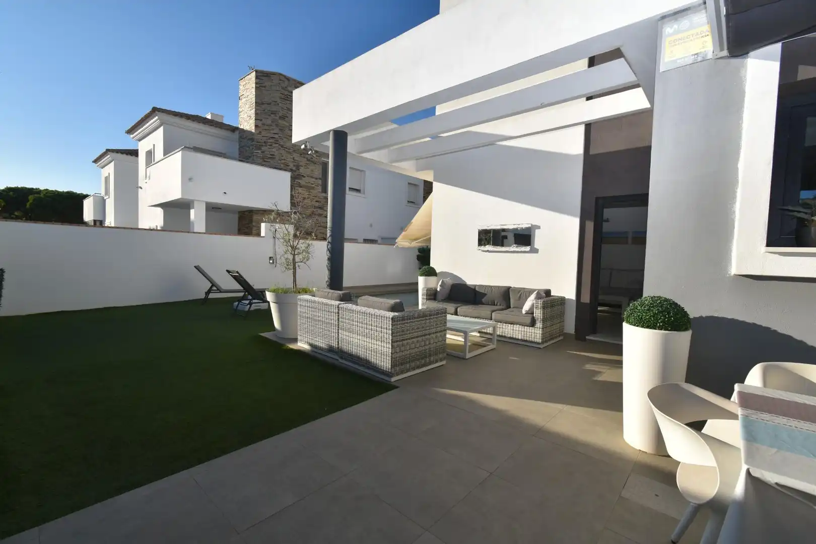 Doppelhaushälfte mit Pool zum Verkauf in Las Lagunas - Campano, imagen 2