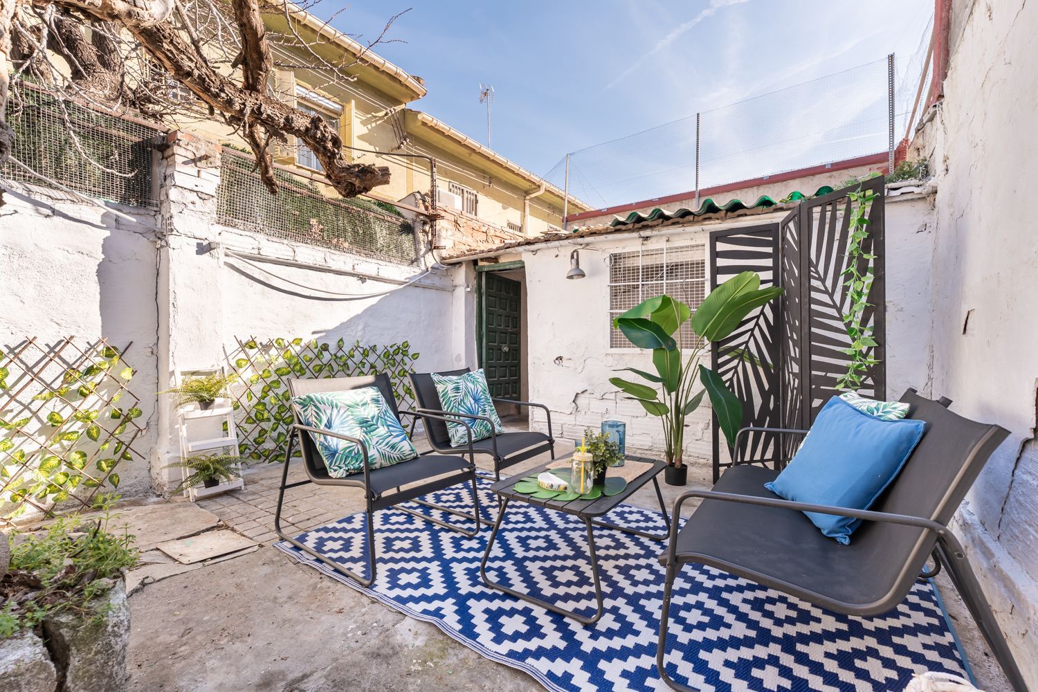 Terrassa de Apartament en venda en  Madrid Capital amb Jardí privat