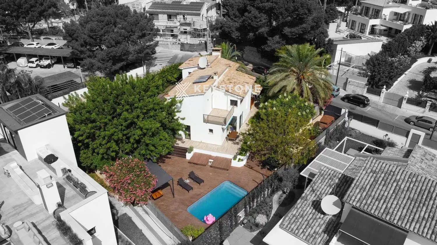 Vista exterior de Casa o chalet de alquiler en Calvià con Aire acondicionado, Terraza y Trastero