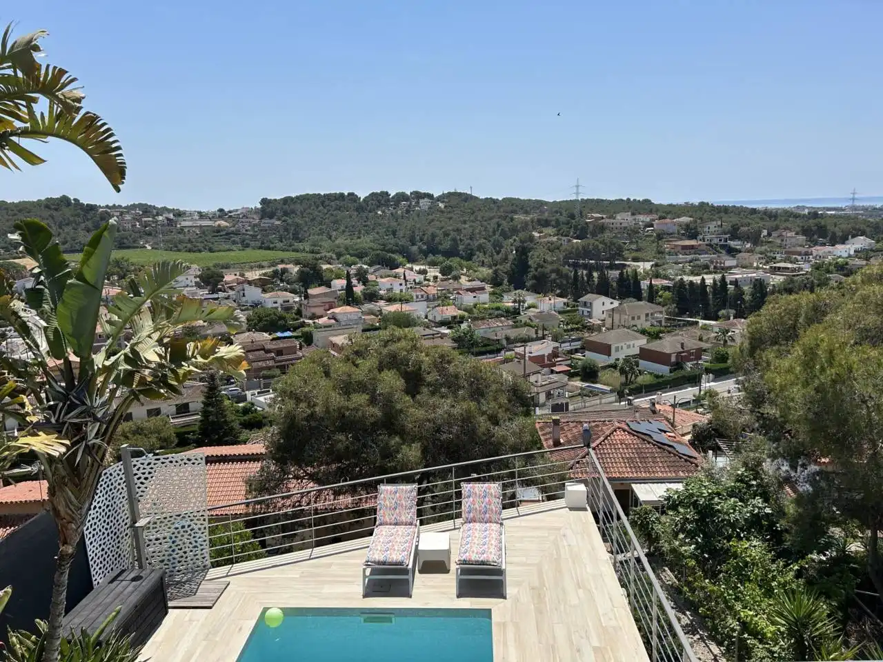 Terrassa de Casa o xalet en venda en Cubelles amb Aire condicionat, Calefacció i Jardí privat