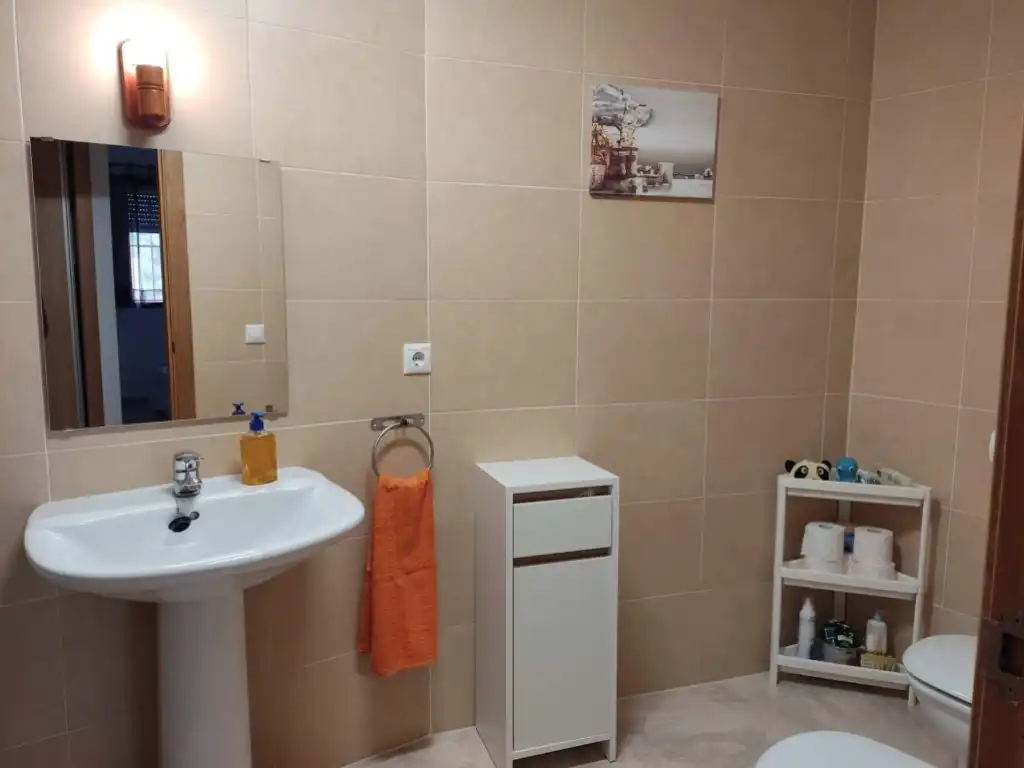 Badezimmer von Wohnung zur Miete in Santa Magdalena de Pulpis mit Möbliert