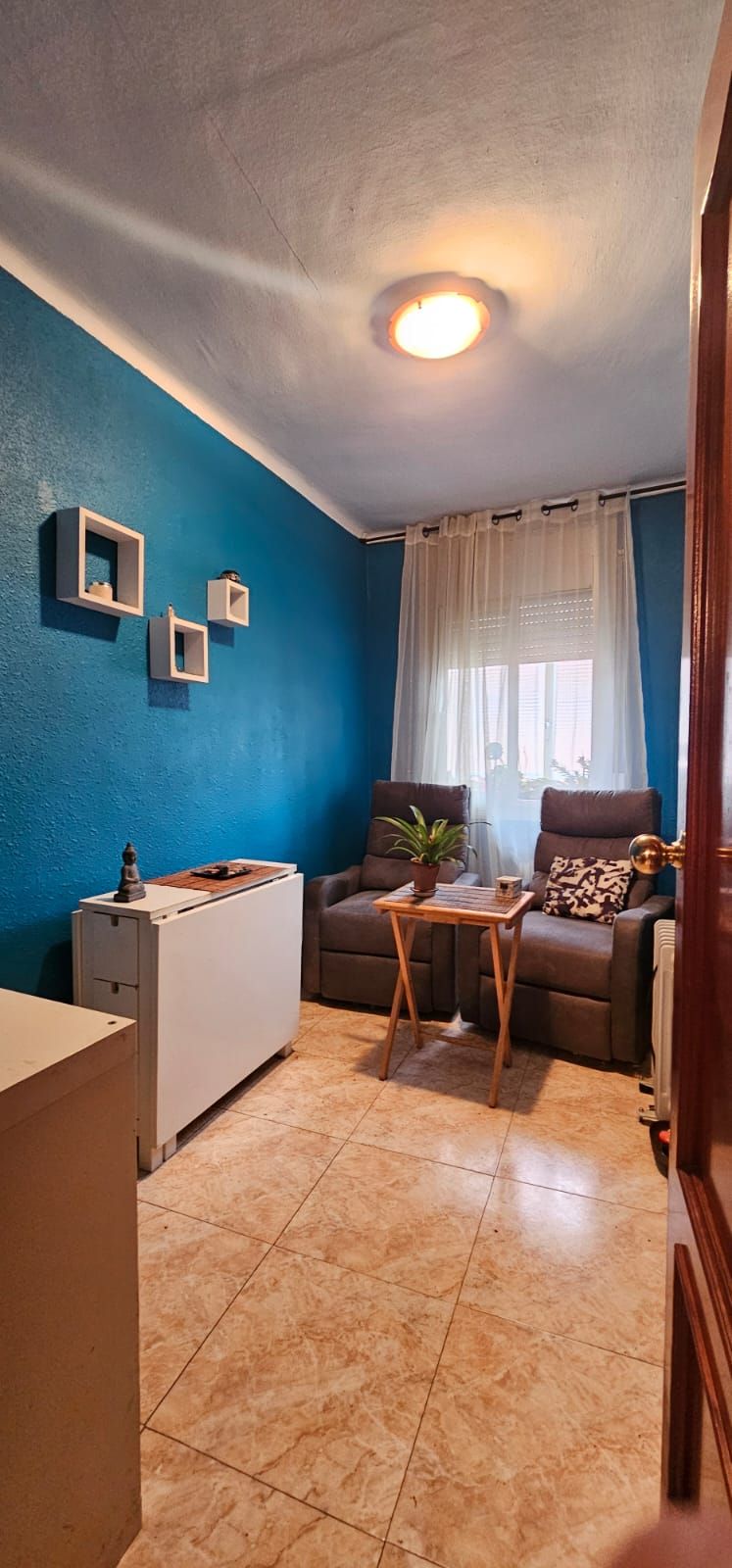 Living room of Flat for sale in L'Hospitalet de Llobregat  with Balcony