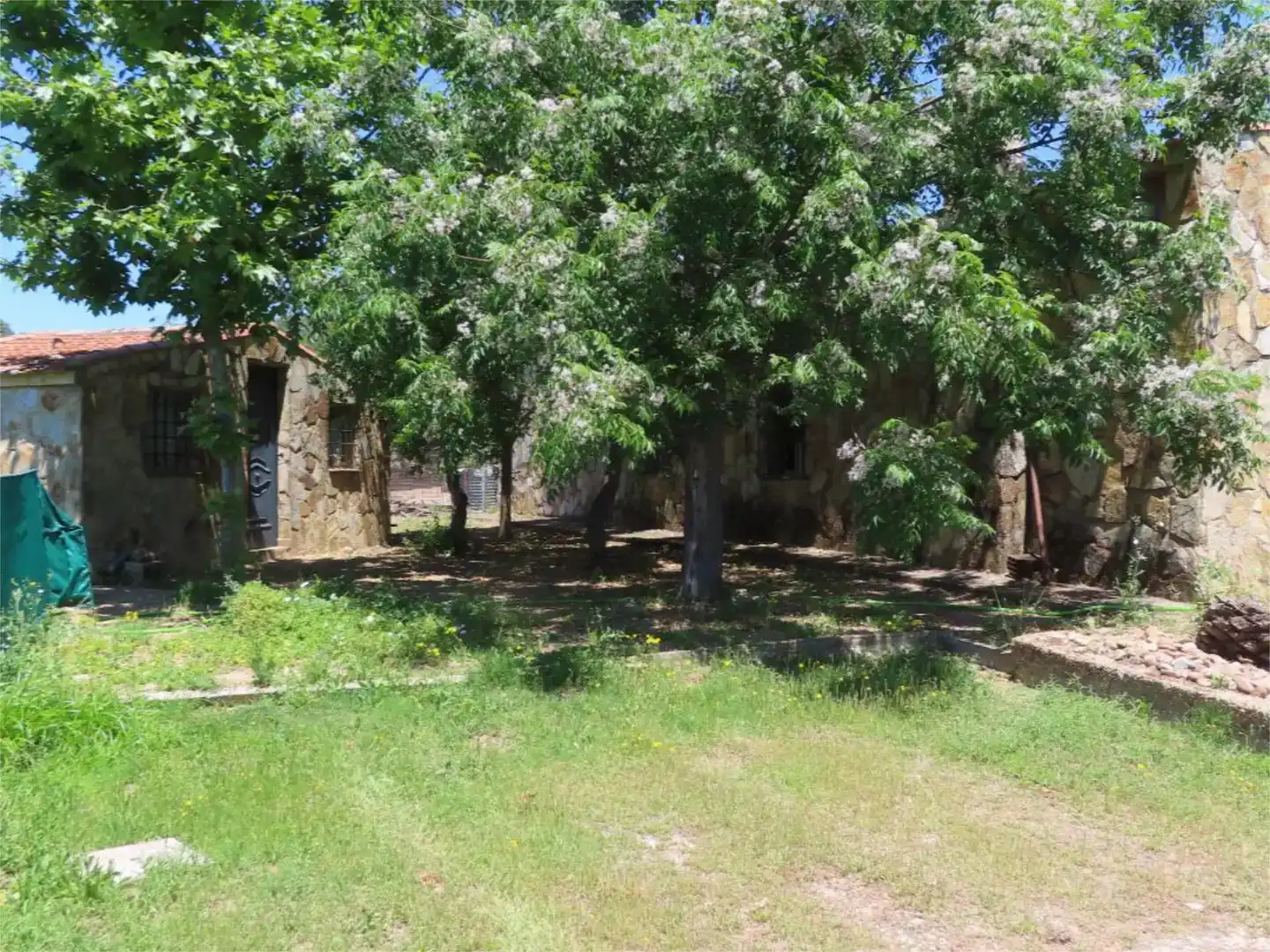 Vista exterior de Finca rústica en venda en Villar del Rey amb Aire condicionat, Jardí privat i Traster