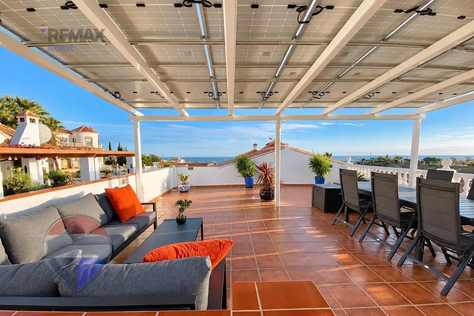 Terrassa de Casa o xalet en venda en Benajarafe