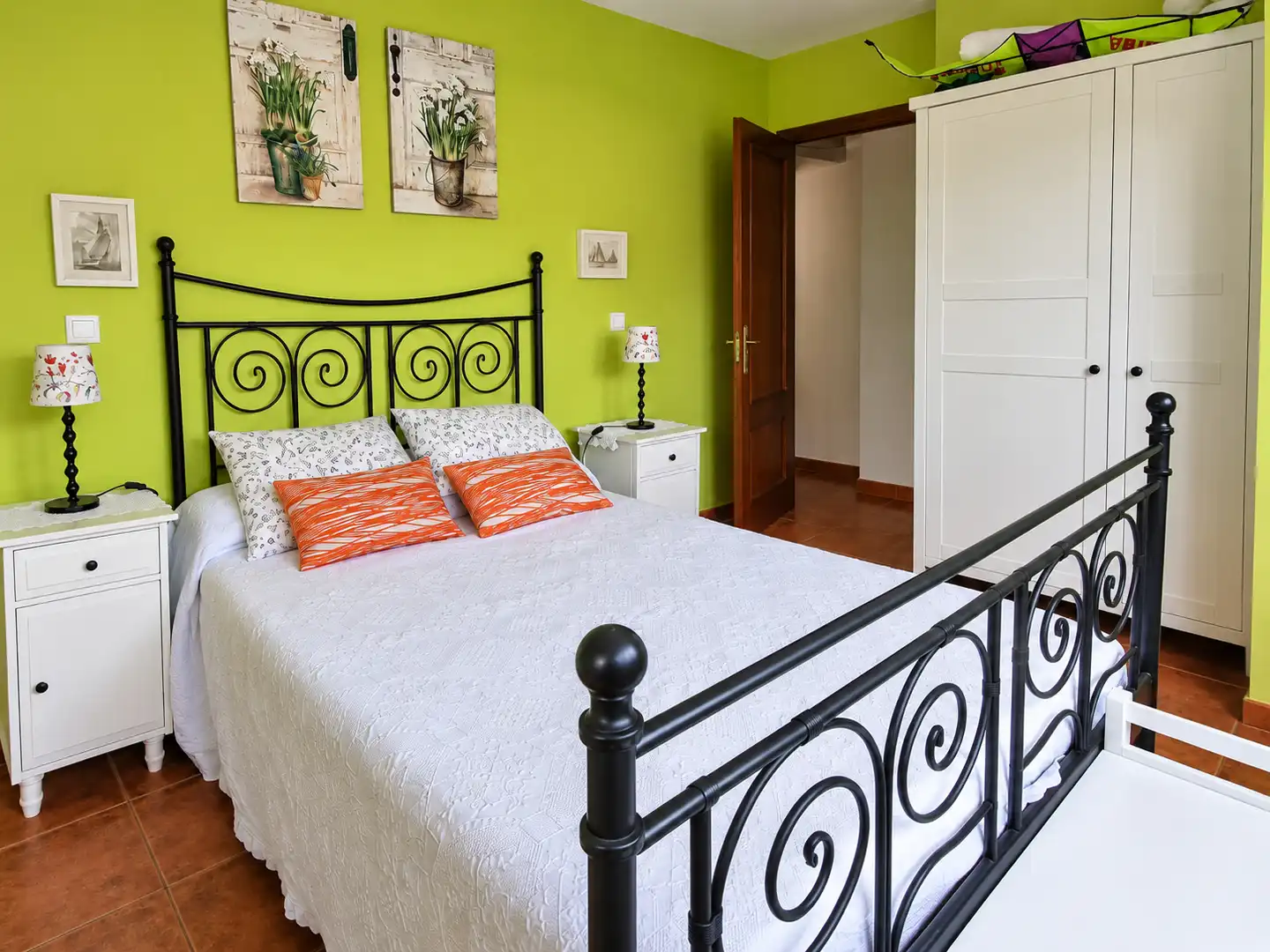 Bedroom of Houses for rent in Hazas de Cesto  with Heating, Terrace and Storage room