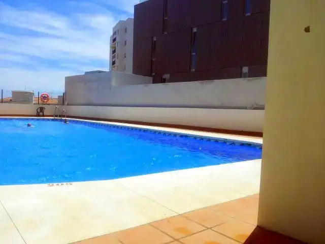Schwimmbecken von Wohnung zur Miete in Benalmádena mit Klimaanlage, Möbliert und Gemeinschaftspool