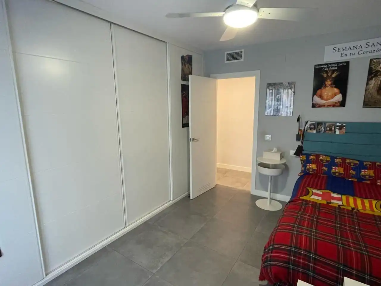 Bedroom of Flat for sale in Córdoba  with Air Conditioner and Terrace