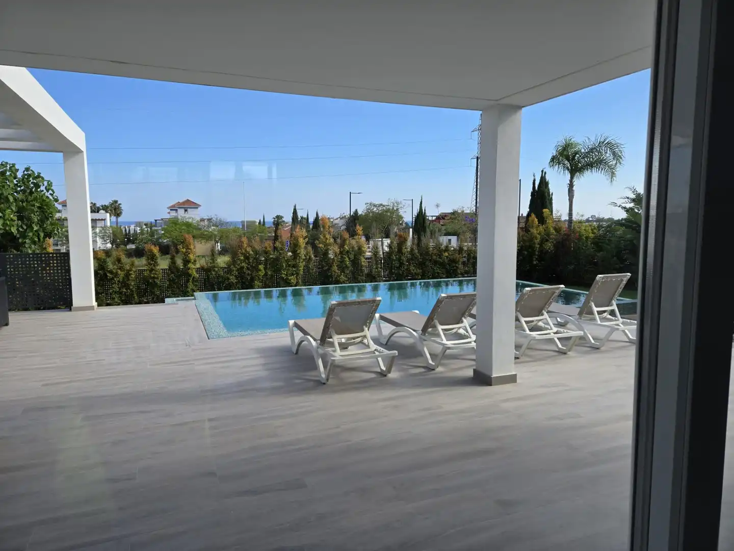 Terrassa de Casa o xalet de lloguer en Benahavís amb Jardí privat, Terrassa i Traster