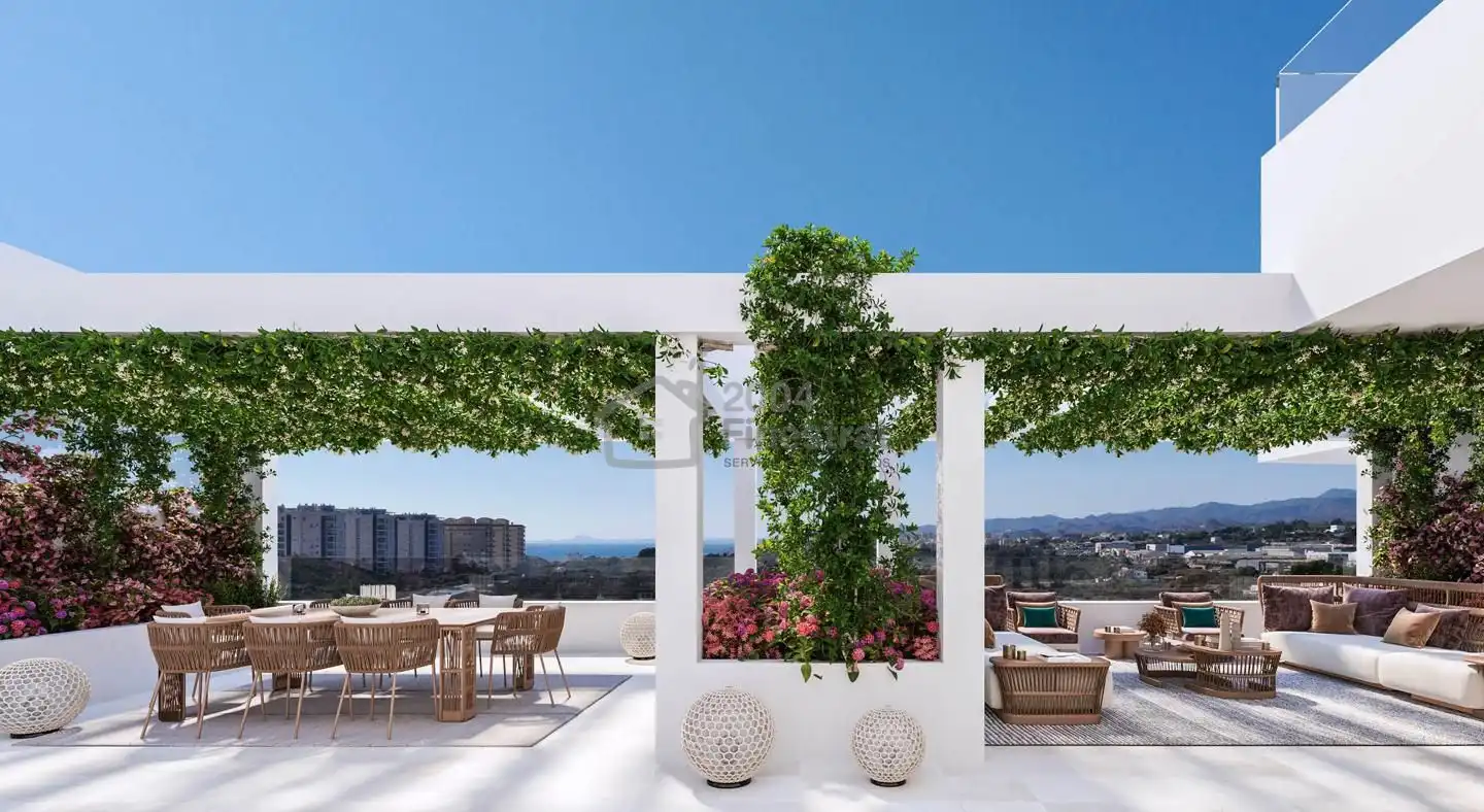 Terraza de Piso en venta en Villajoyosa / La Vila Joiosa con Aire acondicionado, Jardín privado y Terraza