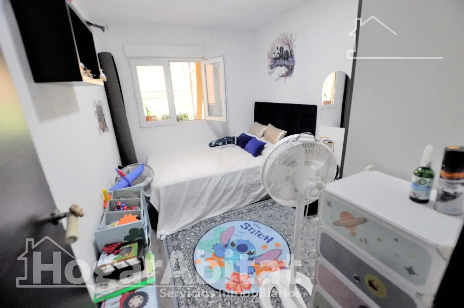 Bedroom of Flat for sale in Alfafar  with Air Conditioner, Heating and Parquet flooring