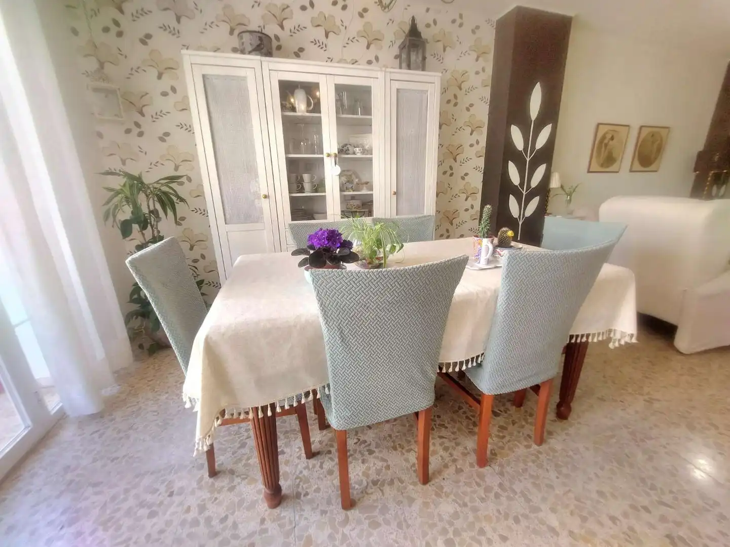 Dining room of Flat for sale in Nerja  with Furnished